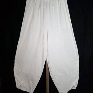 NWT Free People Beach Rib Knit Joggers Cream M